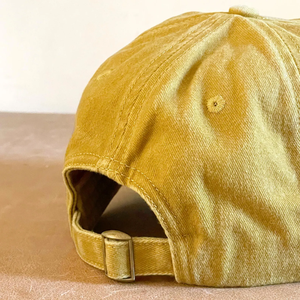 OEM personalizado de alta calidad 6 paneles 100% algodón liso bordado Logo gorra de béisbol hombres moda en blanco sin estructura ajustable papá sombrero - Product Image 3