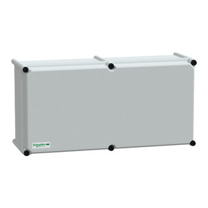 Per SCHNEIDER ELECTRIC NSYPLSC2754G Scatola PLS con Coperchio Posteriore in PC Opaco Poliestere IP66 27x54x18cm Contenitore per Elettronica e Strumentazione - Product Image 1
