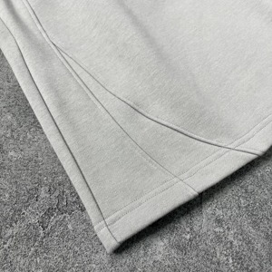 Customized Wholesale High Quality Men Woolen Solid French Terry Casual Loose Gym Jogger Sports <b>Shorts</b> Cotton Polyester - Product Image 5