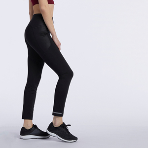 Gym Fitness Wear Vêtements pour femmes pleine longueur Meilleur design Leggings de yoga à taille élastique Leggings pour femmes en polyester - Product Image 2