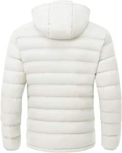 Veste matelassée de haute qualité pour hommes, design personnalisé, streetwear avec fermeture à glissière épaisse et tendance, manteaux chauds de grande taille, blouson bombardier - Product Image 4