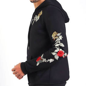 Top qualité hommes broderie sweats à capuche vêtements pour adultes Offre Spéciale confortable pas cher taux respirant broderie sweats à capuche avec sur mesure - Product Image 5