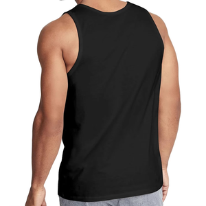 Mens Gym <b>Vest</b> Top 100% Cotton Street Wear Summer Bodybuilding <b>Muscle</b> Sleeveless Gym Design Men's T-Shirts tank Top Men - Product Image 2