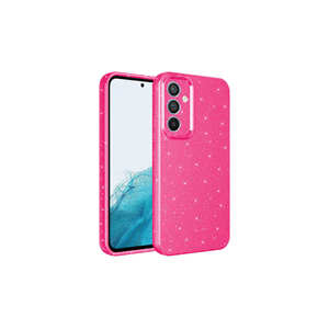 Étui de téléphone en silicone scintillant de luxe ANKY pour Samsung Galaxy S24 Plus rose foncé avec protection de l'appareil photo, modèle emballé 14 Plus - Product Image 2
