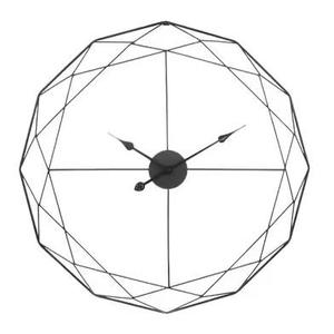 2025 2024 luxe moderne paysage montagne imprimé horloge murale Style métal mur verre horloge murale - Product Image 3