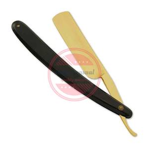 Cuchilla de acero recta para peluquero, maquinilla de afeitar para salón, maquinillas de afeitar afiladas - Product Image 5