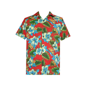 Tropical Holiday Beach Mens Casual Men's Hawaiian Floral Shirts Impreso Button Down Shirts para hombres Streetwear - Product Image 2