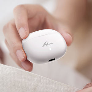 Home Digitalome EP-075 White <b>Wireless</b> <b>Bluetooth</b> Earbuds In-Ear TWS Headphones <b>Microphone</b> for Mobile Phone Travel Gaming Sports - Product Image 4