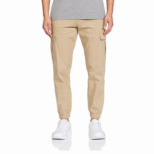 Pantalones cargo personalizados de alta calidad, lona ligera, múltiples bolsillos, cintura media, servicio OEM suelto, ropa informal al por mayor - Product Image 2