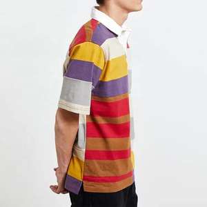 Polos de manga corta de algodón 100% coloridos para hombre de alta calidad, ropa informal, Polo ligero para hombre - Product Image 3