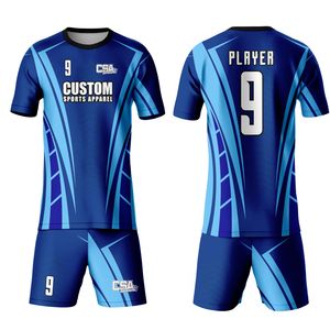 Nouvel arrivage de haute qualité en gros impression par sublimation 100% polyester respirant maille tissu football uniforme rétro vêtements de sport - Product Image 1