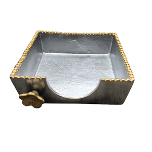 Metal Napkin Holder Luxuries Design <b>Tissue</b> Holder <b>Wedding</b> Dinner Parties Modern Square Napkin Holder - Product Image 2