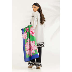 Conjunto de Traje de 3 Piezas para Mujer con Bordado en Cambray y Pañuelo IPST-SCF-77408 - Product Image 3