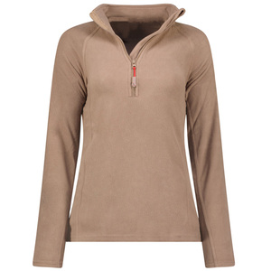 Chaqueta de forro polar de peso pesado único de estilo urbano Chaqueta de cremallera de cuarto especial de invierno transpirable elegante con logotipo personalizado - Product Image 2