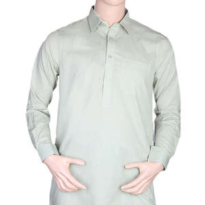 Costume Shalwar pour homme - Vert clair - Product Image 3
