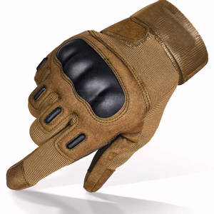 2025 derniers gants en cuir tactiques réglables de conception avec la caractéristique d'écran tactile pour des sports extérieurs - Product Image 1