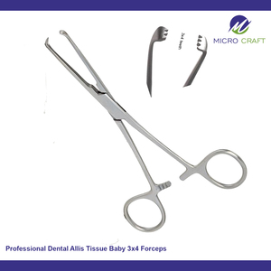 Chuyên Nghiệp Nha Khoa Allis Mô Bé Kẹp Chất Lượng Cao Phẫu Thuật & Nha Khoa Tùy Chỉnh Dụng Cụ Nhà Sản Xuất Sialkot Pakistan - Product Image 2