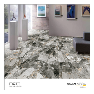 Azulejos de suelo de dormitorio interior mate de 600x1200mm directo de fábrica diseño moderno de alta calidad para uso en apartamentos - Product Image 1