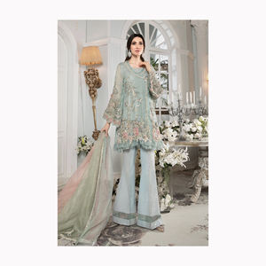 Vestido Pathani tradicional pakistaní de alta calidad para mujer 2024 último diseño al por mayor Color personalizado ODM - Product Image 5