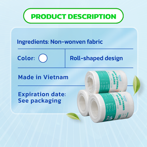 Rouleau de démaquillant jetable doux OEM ODM 100 feuilles de serviettes de visage en tissu non tissé pour un démaquillage de voyage en douceur - Product Image 3