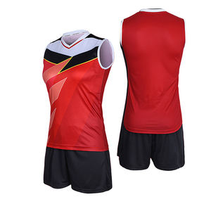 Uniforme de volley-ball personnalisé OEM vente en gros conception professionnelle ensembles imprimés de haute qualité meilleure vente - Product Image 4