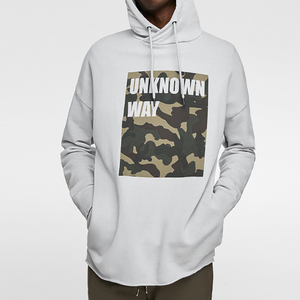 Alta calidad OEM peso pesado personalizado usted quiere logotipo impreso algodón Oversize Unisex sudaderas con capucha para hombre - Product Image 1