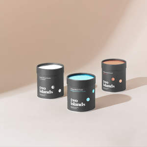 Empaque de Tubo de Papel para Té con Leche en Polvo, Cajas de Regalo de Té y Café de Cartón Rojo Reciclado, Tubo de Papel para Empaque de Regalo de Té - Product Image 1