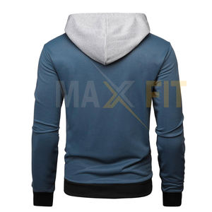 MAXFIT ENTERPRISES Custom Pullover <b>Hoodies</b> for Men Top Selling Comfortable Quick Dry Winter Wear with Professional Design - Product Image 2