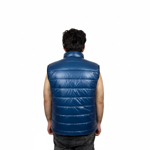 OEM Cheap Blank Fashion <b>Men</b> Puffer Vest High Quality Breathable Custom <b>Top</b> Trending Winter Casual Puffer Vest Jacket for man - Product Image 2
