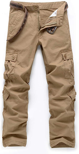 Customized 100% Cotton Straight Leg Trousers Vintage Distressed Washed Denim Pants <b>Men</b> Cargo <b>Jeans</b> for <b>Men</b> - Product Image 3