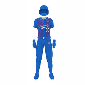 ชุดเครื่องแบบ2026เล่นกีฬาแบบปรับแต่งได้ชุดเครื่องแบบเบสบอลระบายอากาศได้ดีสำหรับทีมชุดซอฟต์บอลพร้อมโลโก้ชื่อทีม - Product Image 5