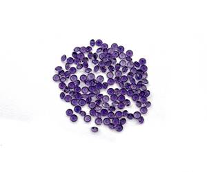 Scapolite naturelle ronde coupe pierre précieuse en vrac 104 pièces 3MM 11CT Scapolite naturelle pierre à facettes pierre scapolite pour la fabrication de bijoux - Product Image 2
