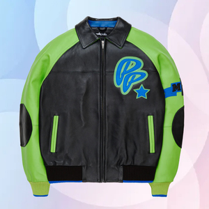 เสื้อแจ็คเก็ตซาฟารีหนังแท้สำหรับผู้ชาย, เสื้อแจ็คเก็ตหนังแท้ปกตั้งกันน้ำชุดใส่ไปตามท้องถนนขายดีดีไซน์ใหม่ - Product Image 4