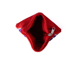 Elegante monedero étnico rojo azul para niñas y mujeres Material de silicona duradero para uso diario Ocasiones especiales Fiestas - Product Image 4