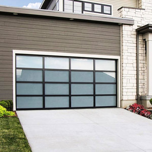 <span class=keywords><strong>Porte</strong></span> <span class=keywords><strong>de</strong></span> <span class=keywords><strong>garage</strong></span> en aluminium et verre <span class=keywords><strong>Hormann</strong></span> Residential Villa, moderne, isolée, sur mesure, à panneaux enroulables - Product Image 4