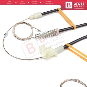 Kit de Reparación de Elevalunas Eléctrico Trasero Derecho BWR5329 para S40 V40 MK1 644 645 1995-2004 4/5 Puertas 30623453 - Product Image 6