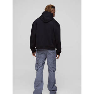 Recién llegado, Sudadera con capucha personalizada ligera para hombre, sudadera pulóver de alta calidad con impresión de logotipo y opciones de talla grande - Product Image 5