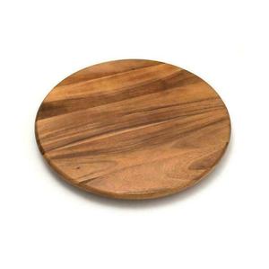 Plateau tournant en bois d'acacia 100% naturel pour la maison et la cuisine, plateau de service pour aliments, plateau tournant en bois d'acacia de très haute qualité - Product Image 2