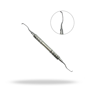 Cureta Felina Gracey Mini 12 13, Cureta Periodontal Dental Veterinaria, Instrumento de Acero Inoxidable para Escalar Subgengival en Gatos - Product Image 1