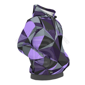 Toutes les couleurs Plus Size à la mode Prix d'usine Sublimation Fabricant populaire Design unique Sublimation Hoodies - Product Image 3
