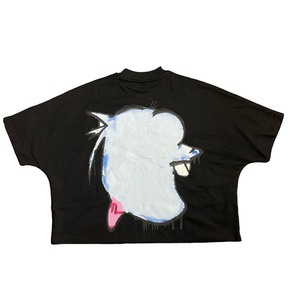 Men's Oversized Solid Pattern Knitted Jersey Tees Personalised Cropped T-Shirts Digital Printing <b>Transfer</b> Woven Sized <b>Tshirts</b> - Product Image 5