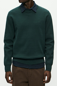 Suéter de manga larga de gran tamaño de manga larga Premium para hombres para todas las estaciones 100% algodón suave de secado rápido con logotipo personalizado - Product Image 6