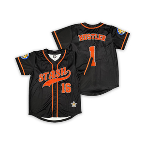 Camiseta de béisbol hecha a medida, camiseta de béisbol en blanco al por mayor, camiseta de béisbol impresa por sublimación, camisetas de béisbol hechas en Pakistán - Product Image 1