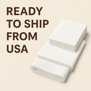 Serviettes de table en papier Airlaid pliables 1 à 8 fois, 16x16 pouces, aspect lin, écologiques, biodégradables, recyclables, jetables pour - Product Image 6