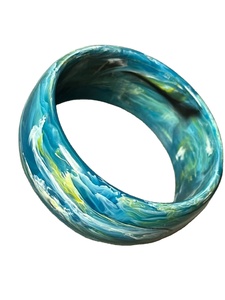 สร้อยข้อมือ/เครื่องประดับทำจากเรซินกำไลข้อมือ3D หลายสีงานตามสั่งทำด้วยมือ - Product Image 1