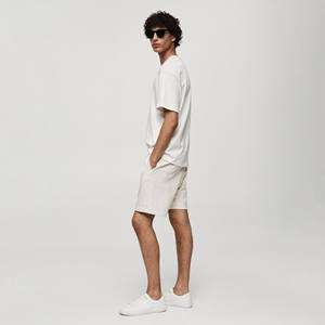 Pantalones cortos de sudor para hombre de algodón 100% de la mejor calidad, transpirables, de secado rápido, nueva moda, estilo informal personalizado, superventas, servicio OEM - Product Image 5