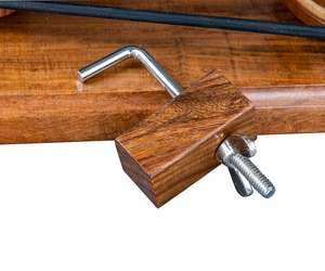 Bobinadora de hilo de palisandro, madera grande para tejer ganchillo, bobinadora de bolas naturales de alta resistencia hecha a mano - Product Image 5