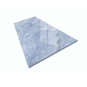 Orientbell vitrificado (GVT) 600X1200 DR Super Gloss Blue Marble Stone LT Acabado brillante Azulejos grandes Azulejos de porcelana para piso de pared grande - Product Image 2