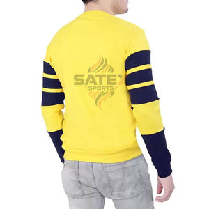 Sudaderas Unisex de Moda, Diseño Clásico, Corte Regular, Bordadas, de Felpa, Mezcla de Algodón, para Invierno - Product Image 4