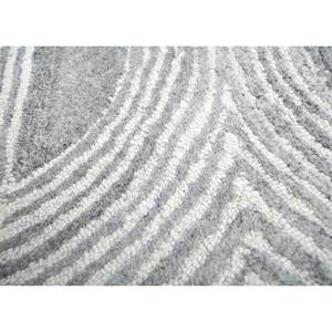 พรมจาไพร EU Tahn-7075 ทอมือ สีเบจและสีน้ำตาล ทำจากขนสัตว์ สำหรับห้องนั่งเล่น ลายเรขาคณิต ทอแบบเรียบ ดีไซน์ใหม่ - Product Image 3